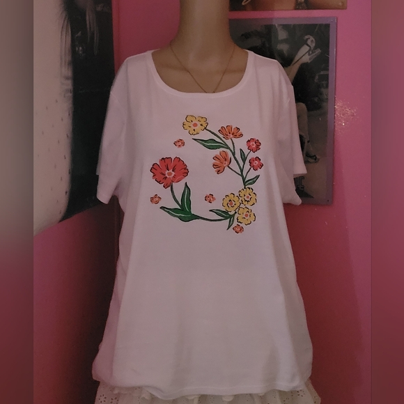 NIP CROFT AND BARROW FLORAL TEE - Picture 4 of 4